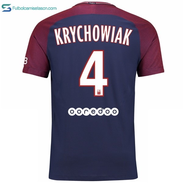 Camiseta Paris Saint Germain 1ª Krychowiak 2017/18